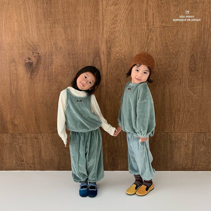 [PRE-ORDER] Velour Go Top Bottom Set (Mom Couple)