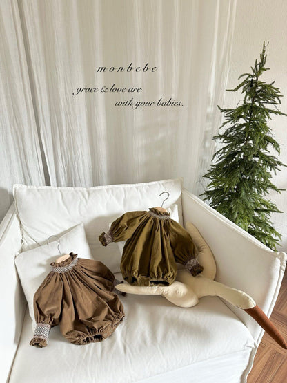 [PRE-ORDER] Charlotte Smocking Body Suit