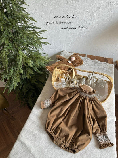 [PRE-ORDER] Charlotte Smocking Body Suit