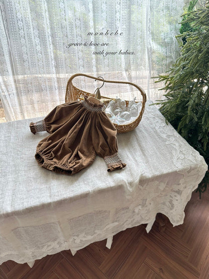 [PRE-ORDER] Charlotte Smocking Body Suit