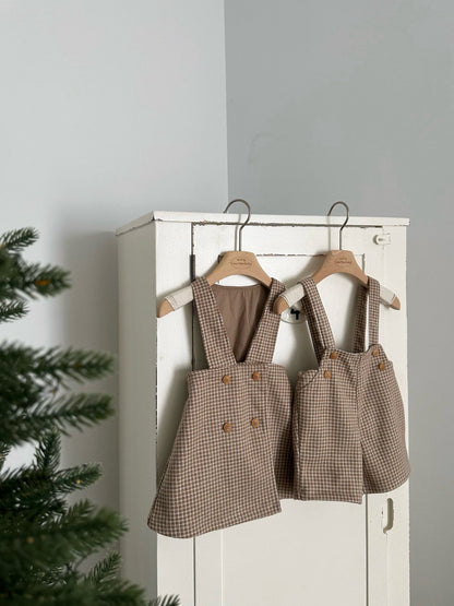 [PRE-ORDER] Window Check Dress