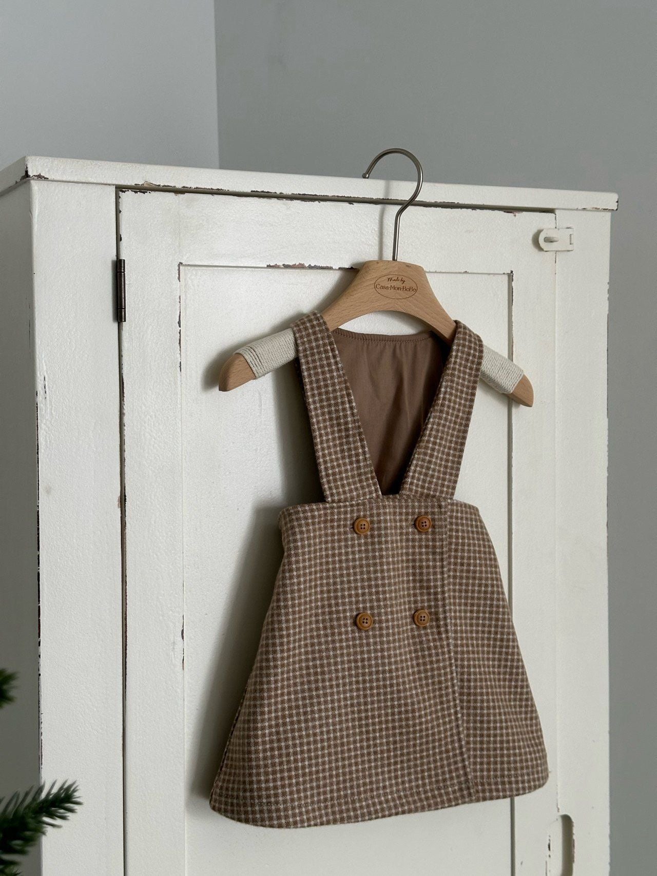 [PRE-ORDER] Window Check Dress