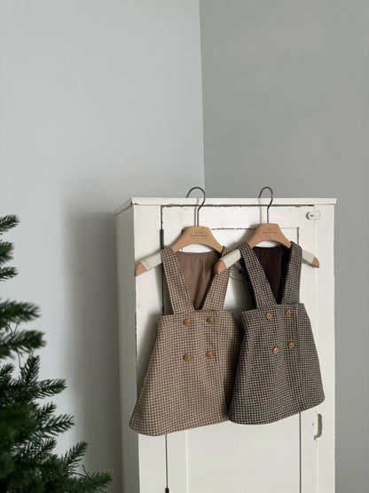 [PRE-ORDER] Window Check Dress