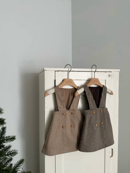 [PRE-ORDER] Window Check Dress