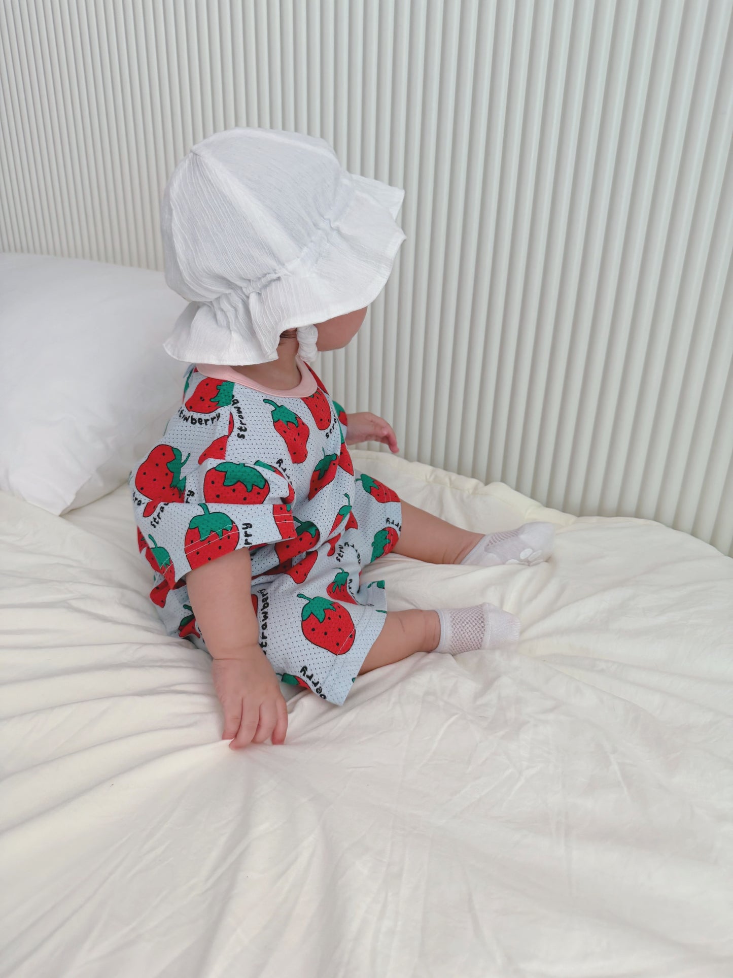 Happy Pop Cotton Mesh Home Wear Set