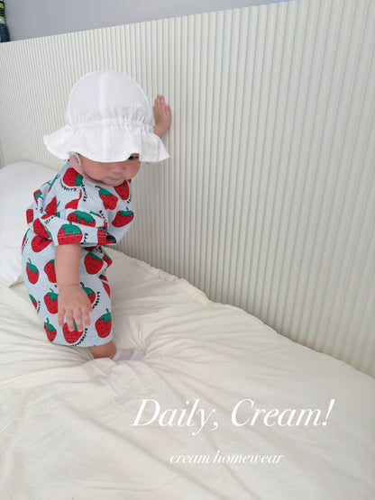 Happy Pop Cotton Mesh Home Wear Set