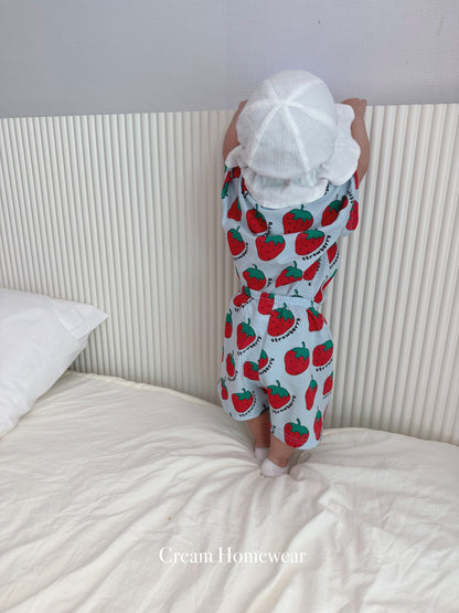 Happy Pop Cotton Mesh Home Wear Set