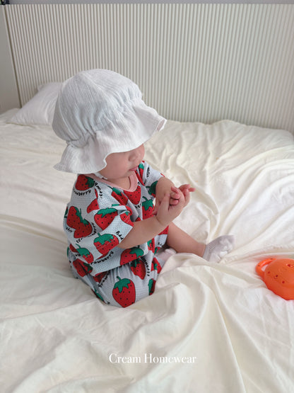 Happy Pop Cotton Mesh Home Wear Set