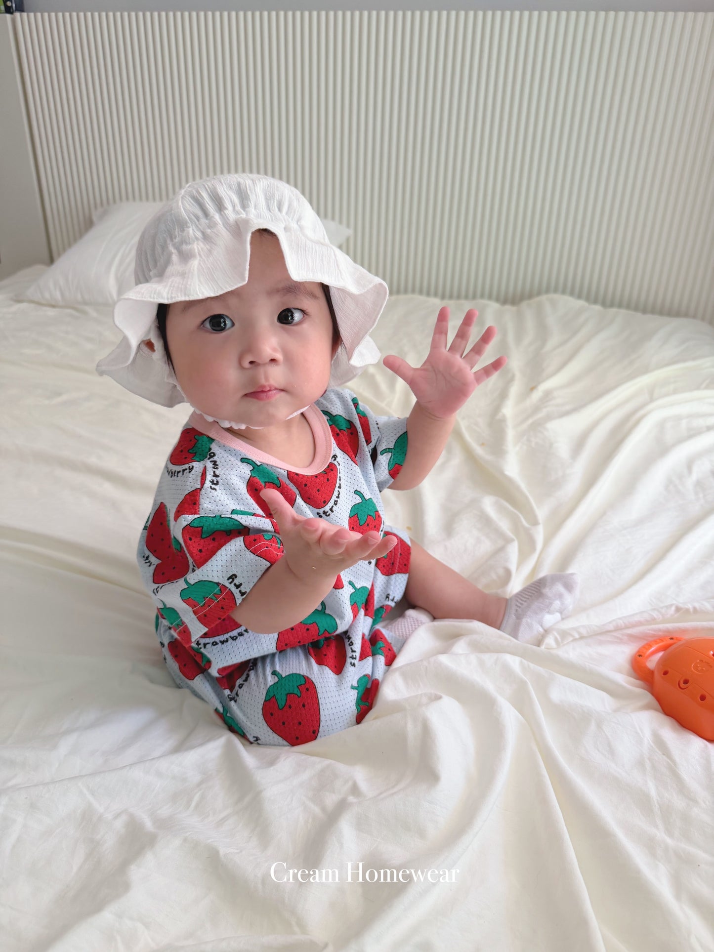 Happy Pop Cotton Mesh Home Wear Set