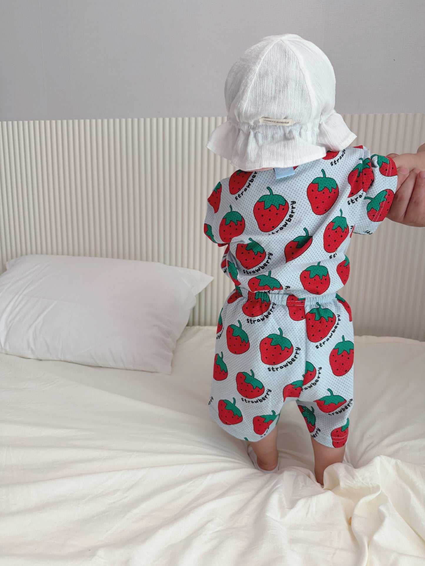 Happy Pop Cotton Mesh Home Wear Set