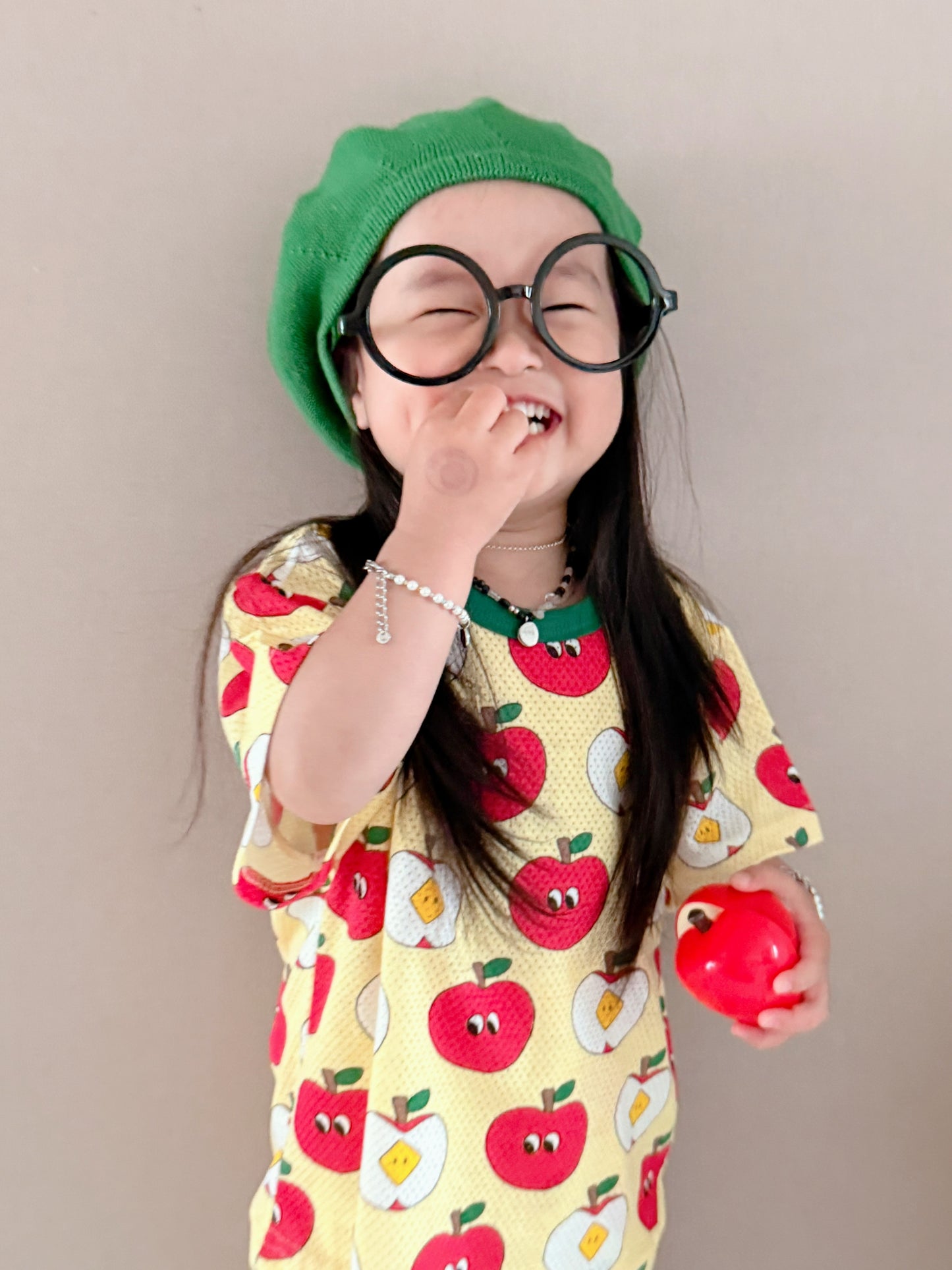 Happy Pop Cotton Mesh Home Wear Set