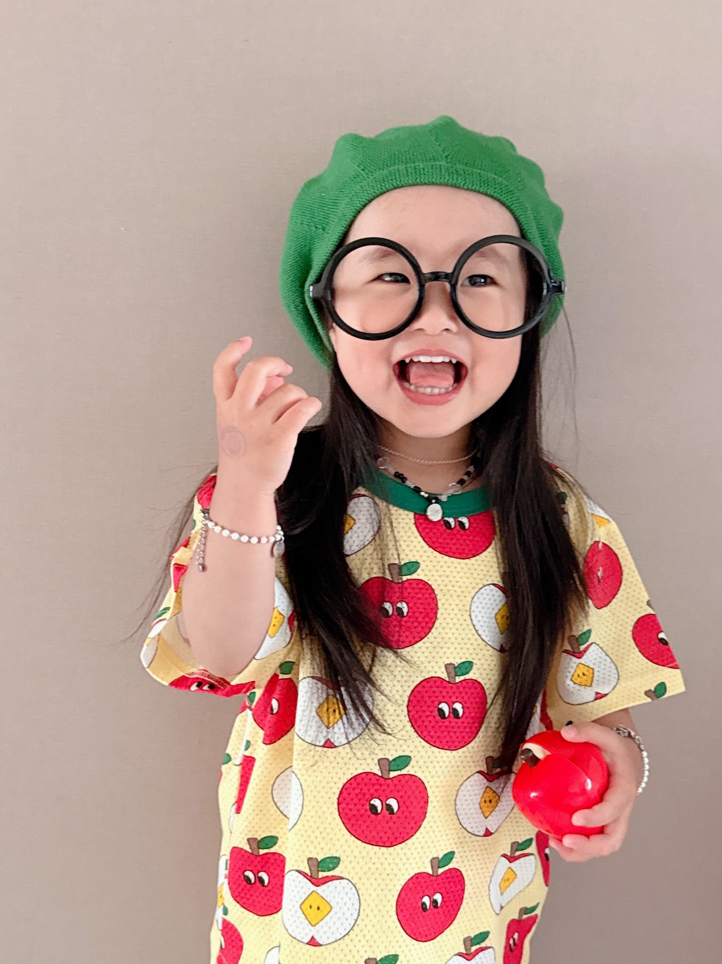 Happy Pop Cotton Mesh Home Wear Set