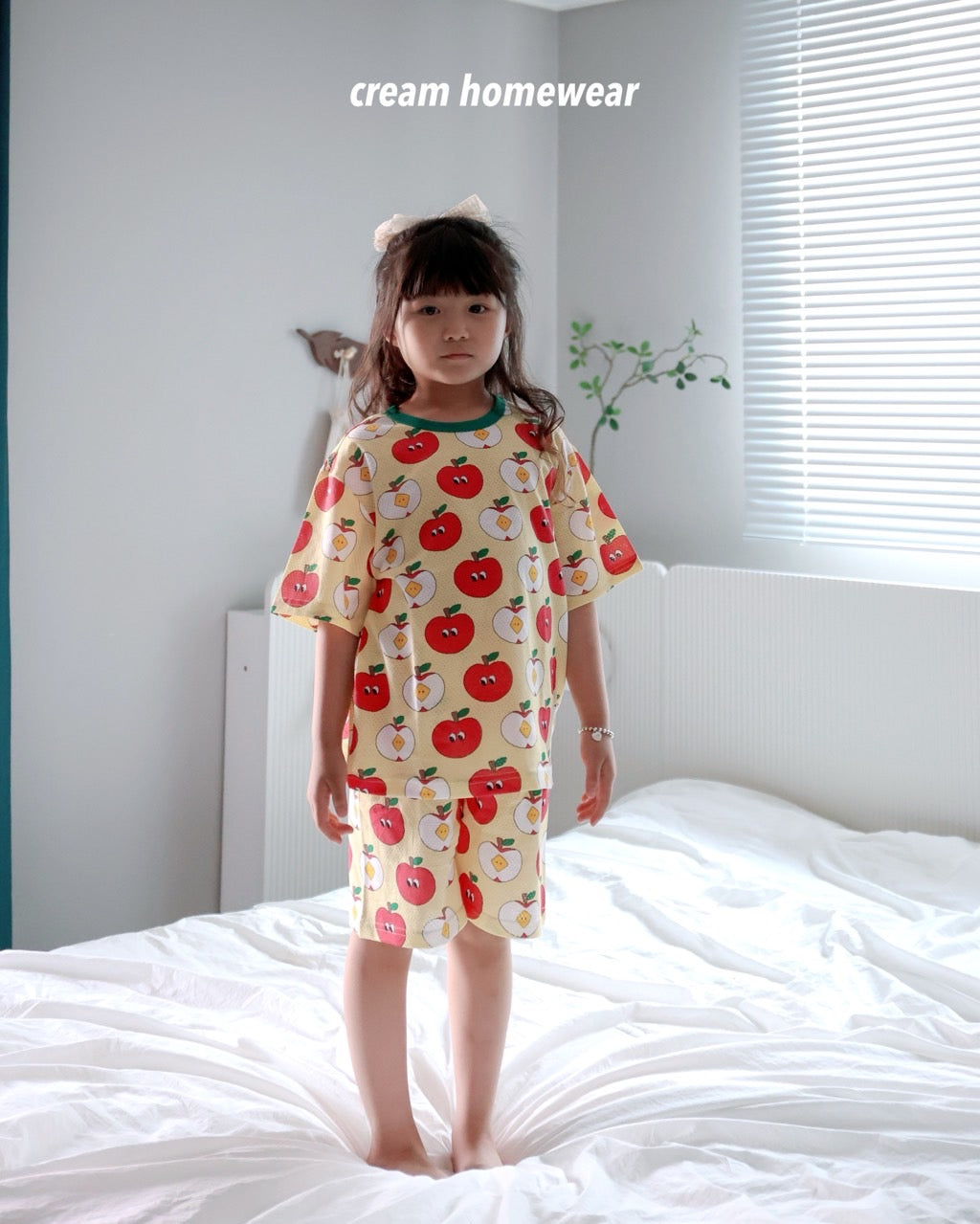 Happy Pop Cotton Mesh Home Wear Set