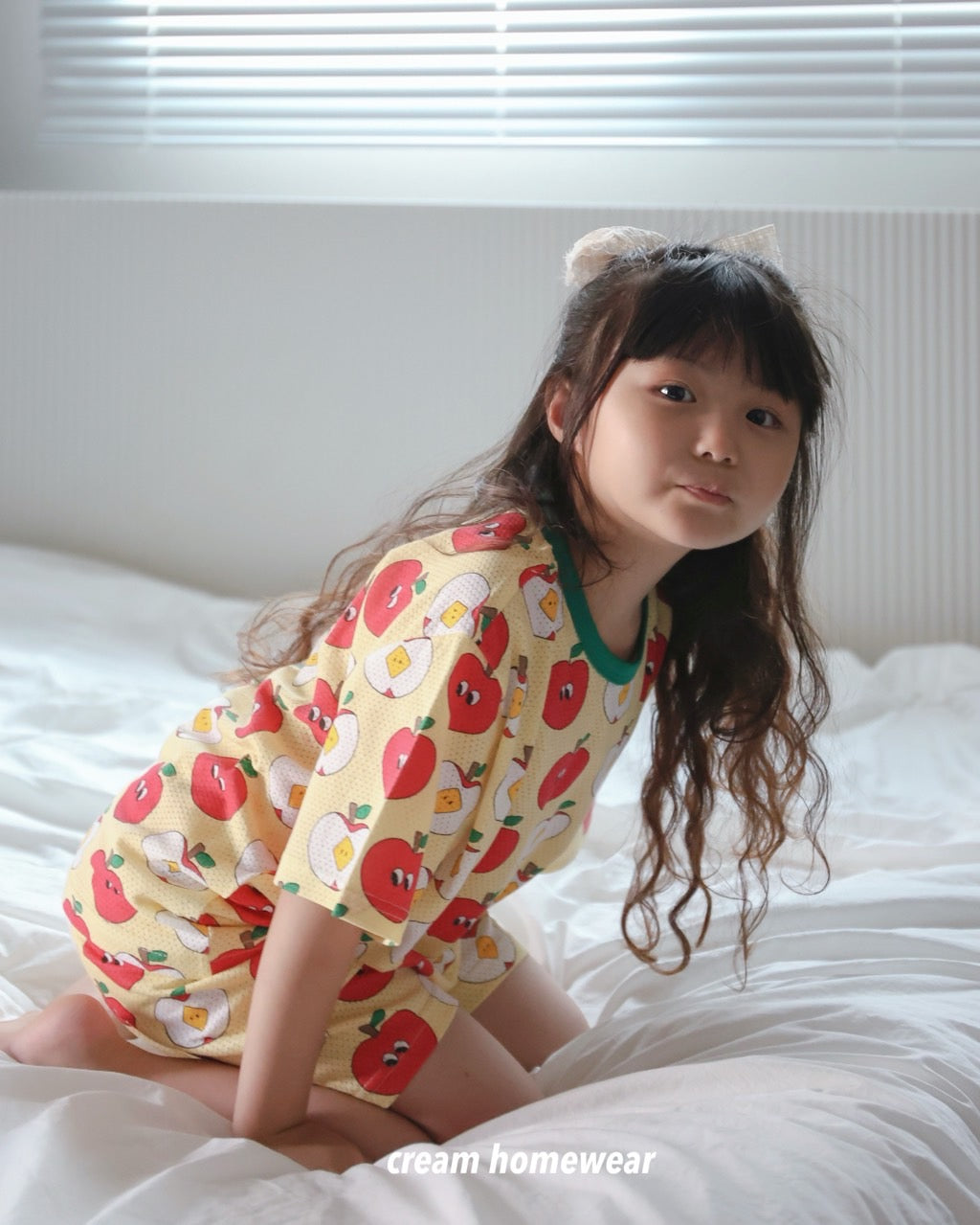 Happy Pop Cotton Mesh Home Wear Set