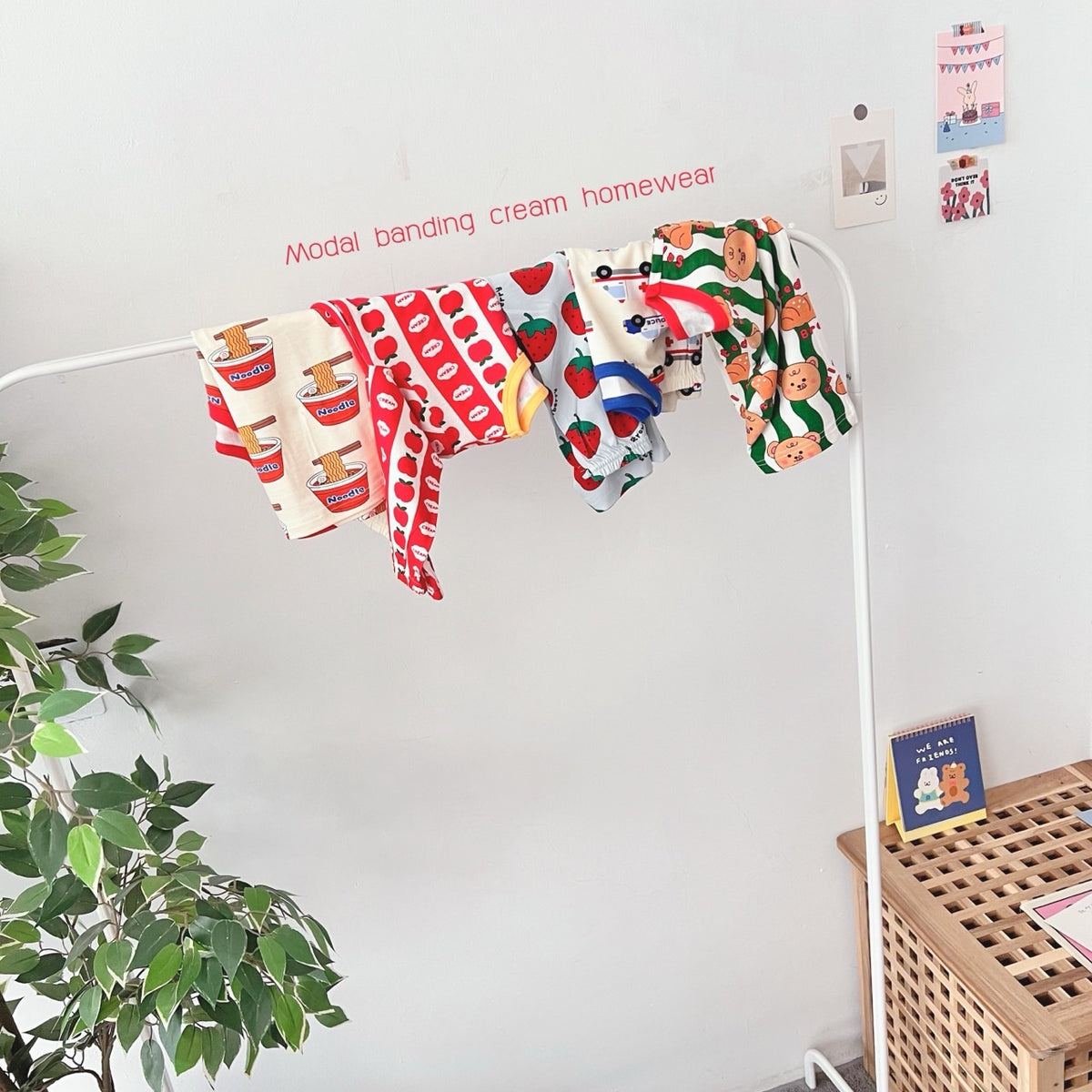 Modal Banding Home Wear Set