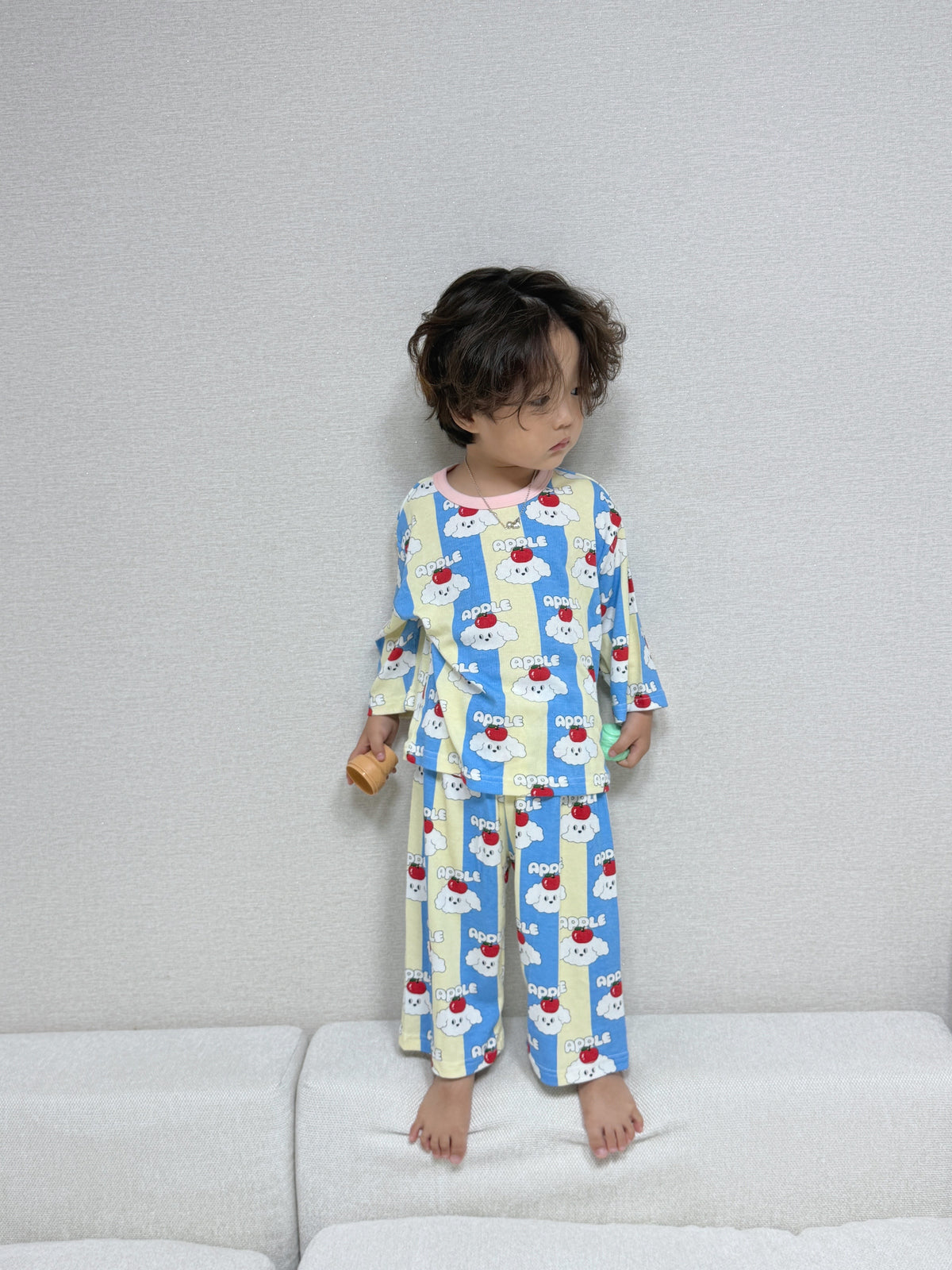 Bamboo Ribbed Loose-Fit Home Wear Set (Mom Couple)