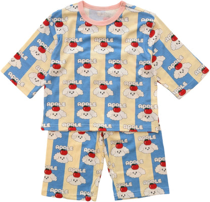 Bamboo Ribbed Loose-Fit Home Wear Set (Mom Couple)
