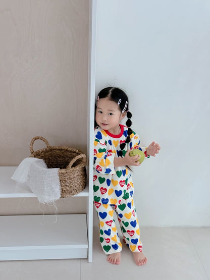 Bamboo Ribbed Loose-Fit Home Wear Set (Mom Couple)