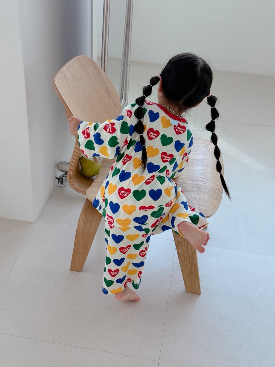 Bamboo Ribbed Loose-Fit Home Wear Set (Mom Couple)