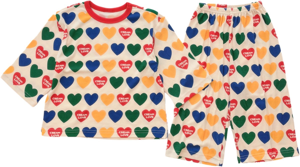 Bamboo Ribbed Loose-Fit Home Wear Set (Mom Couple)