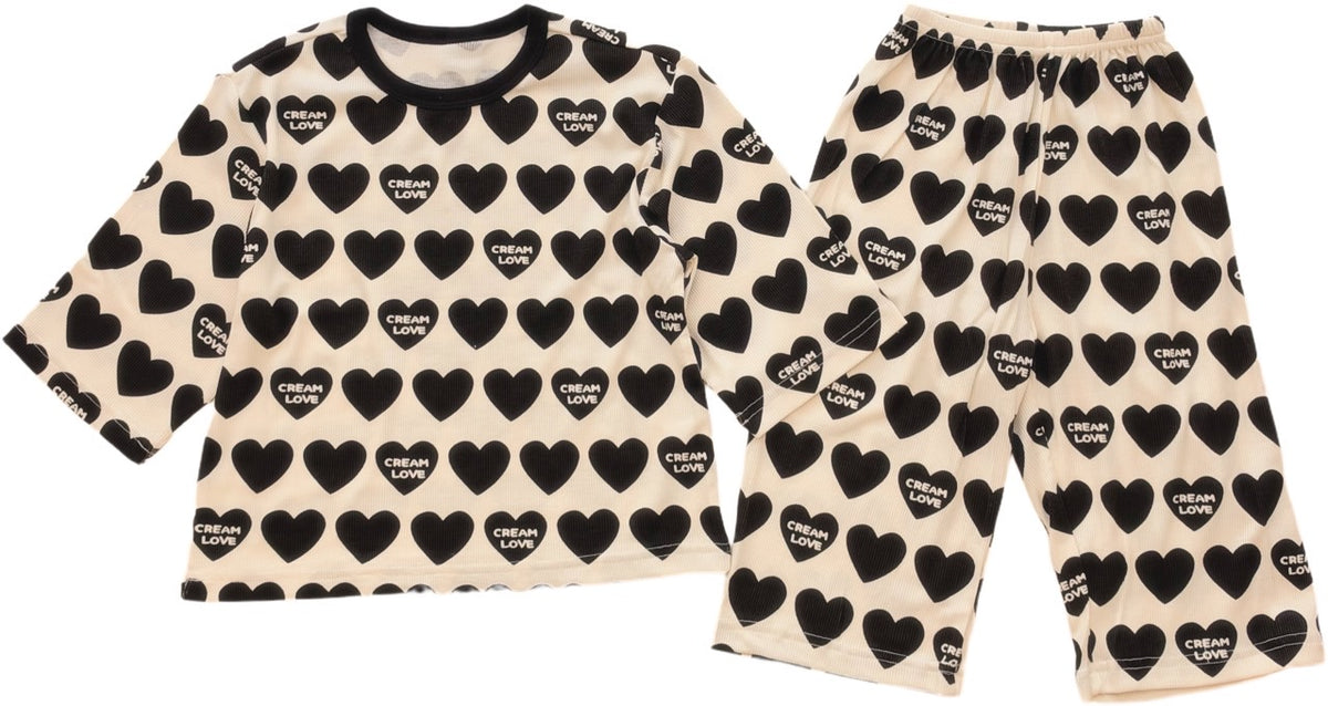 Bamboo Ribbed Loose-Fit Home Wear Set (Mom Couple)