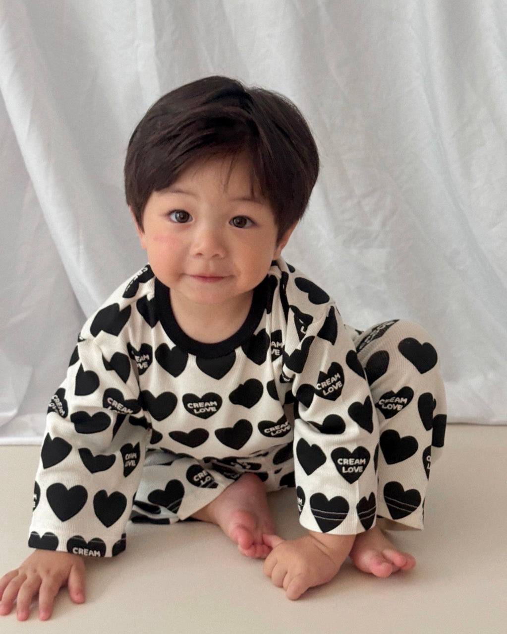 Bamboo Ribbed Loose-Fit Home Wear Set (Mom Couple)