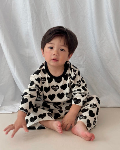 Bamboo Ribbed Loose-Fit Home Wear Set (Mom Couple)