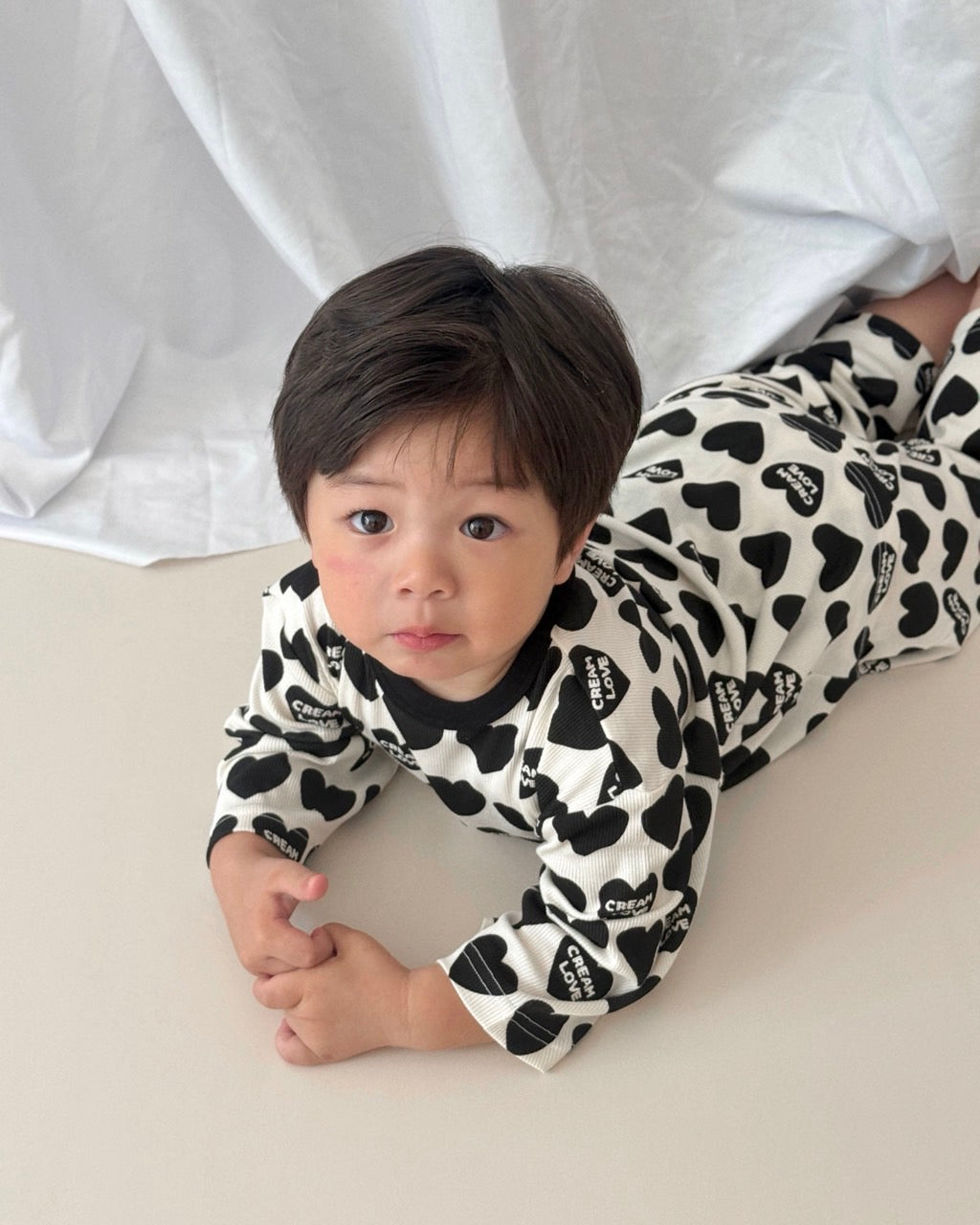 Bamboo Ribbed Loose-Fit Home Wear Set (Mom Couple)