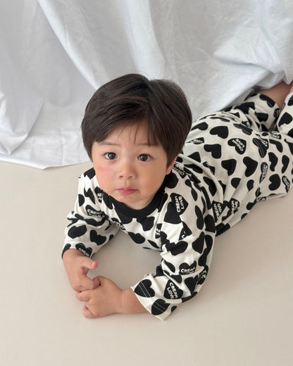 Bamboo Ribbed Loose-Fit Home Wear Set (Mom Couple)