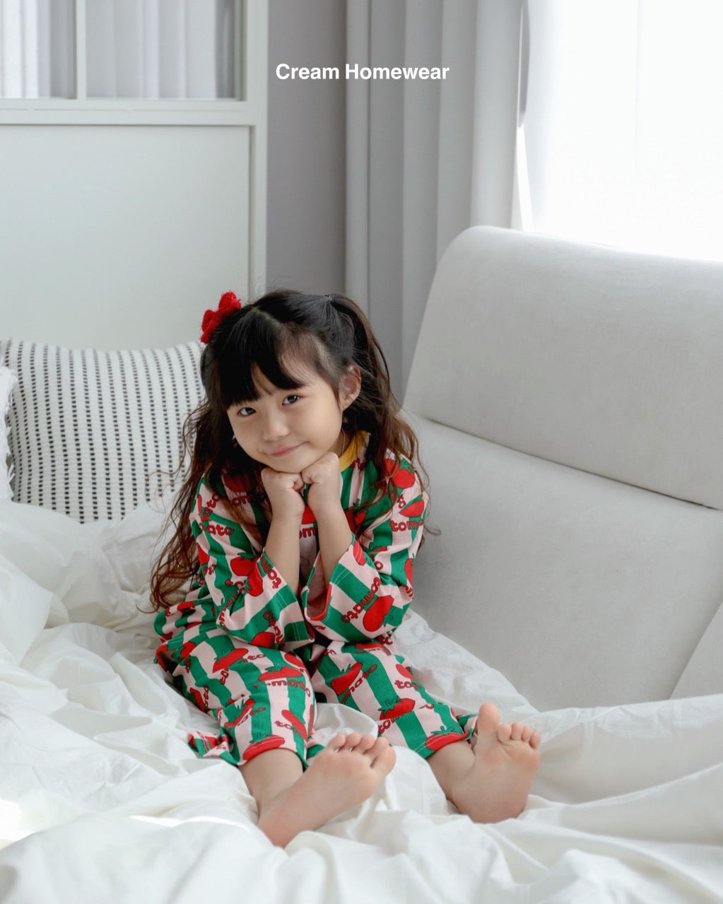 Bamboo Ribbed Loose-Fit Home Wear Set (Mom Couple)