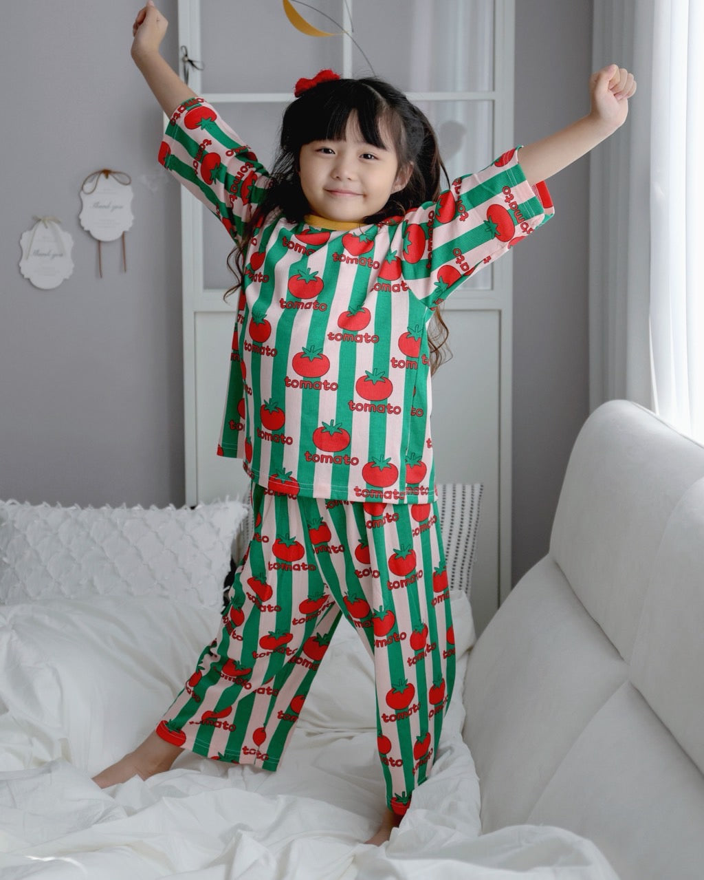 Bamboo Ribbed Loose-Fit Home Wear Set (Mom Couple)