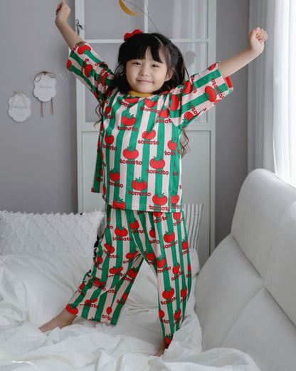 Bamboo Ribbed Loose-Fit Home Wear Set (Mom Couple)