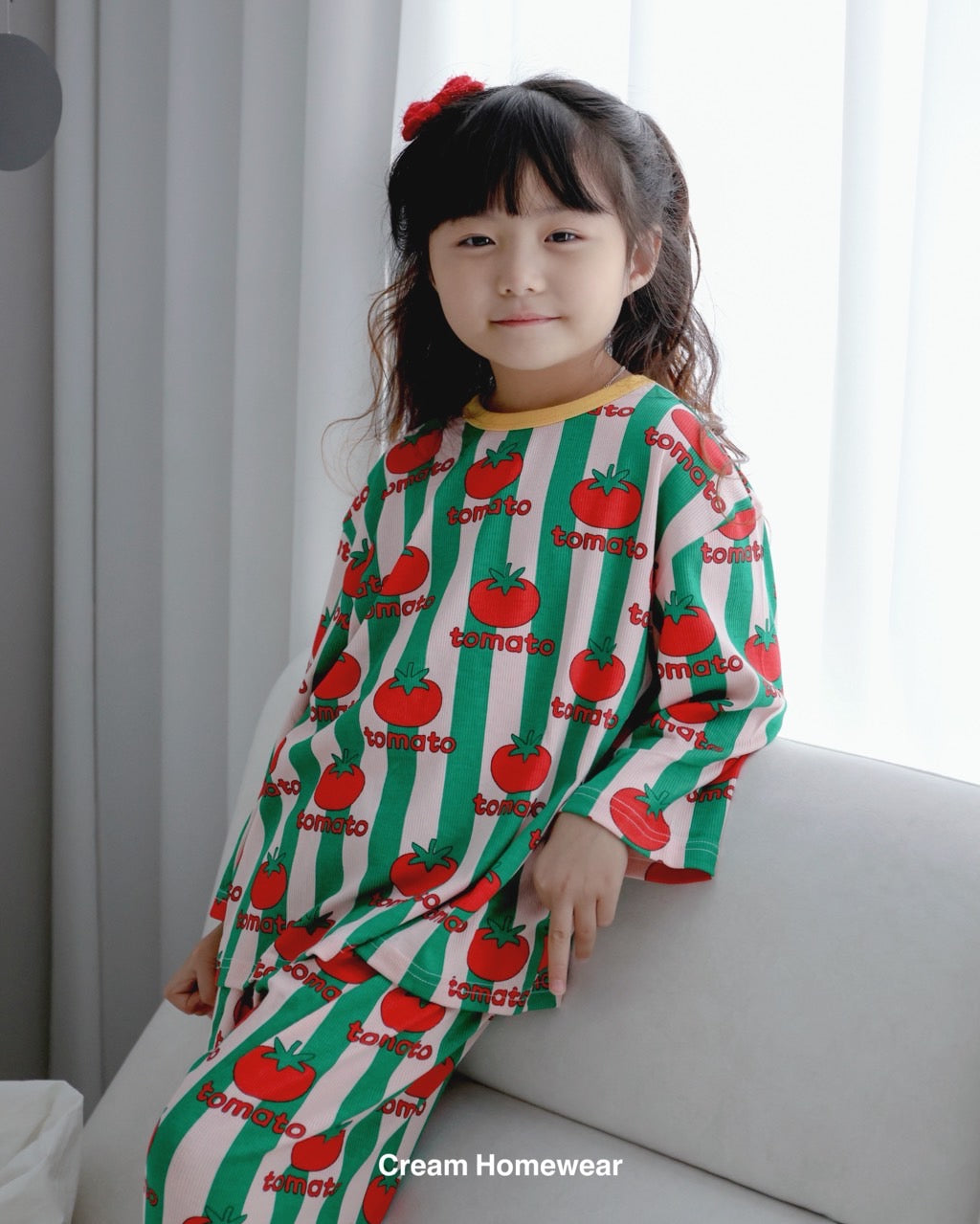 Bamboo Ribbed Loose-Fit Home Wear Set (Mom Couple)