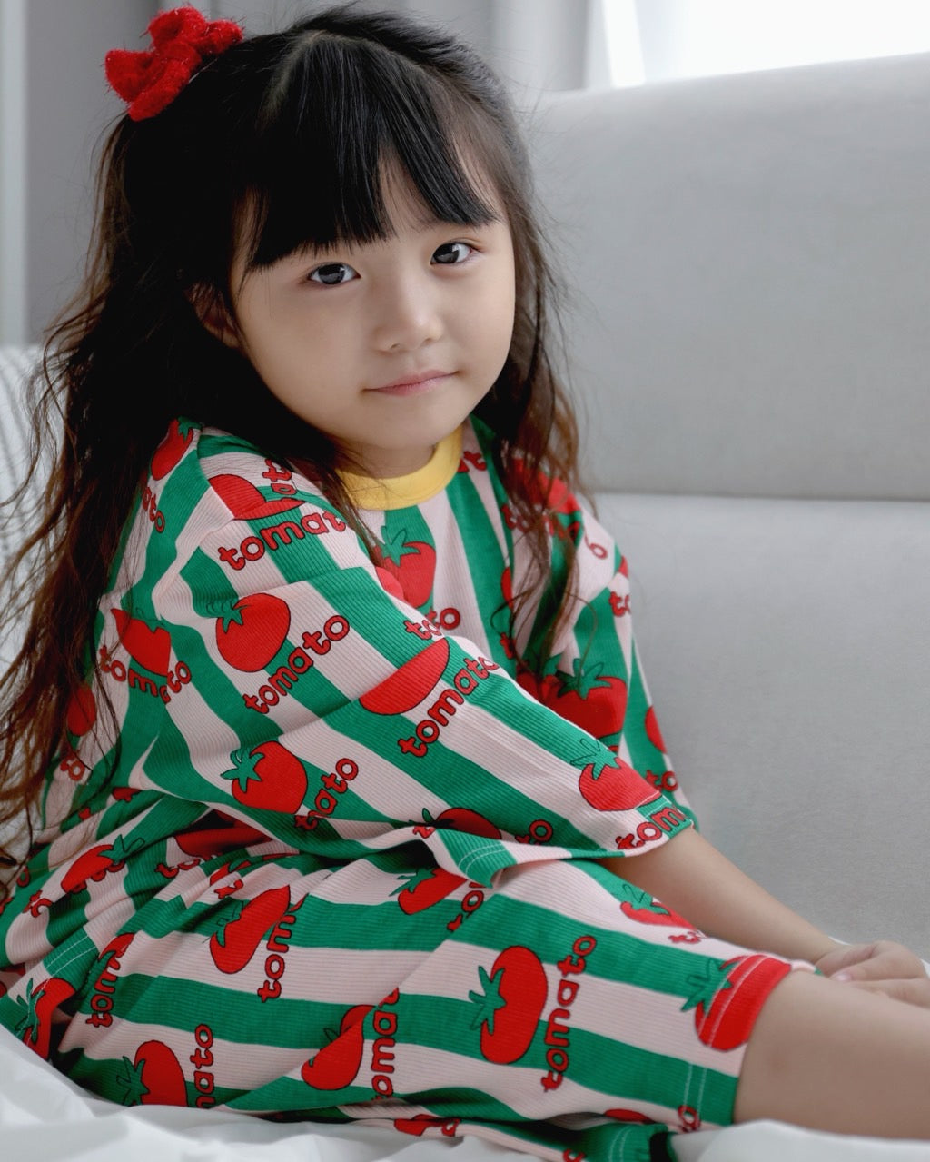 Bamboo Ribbed Loose-Fit Home Wear Set (Mom Couple)