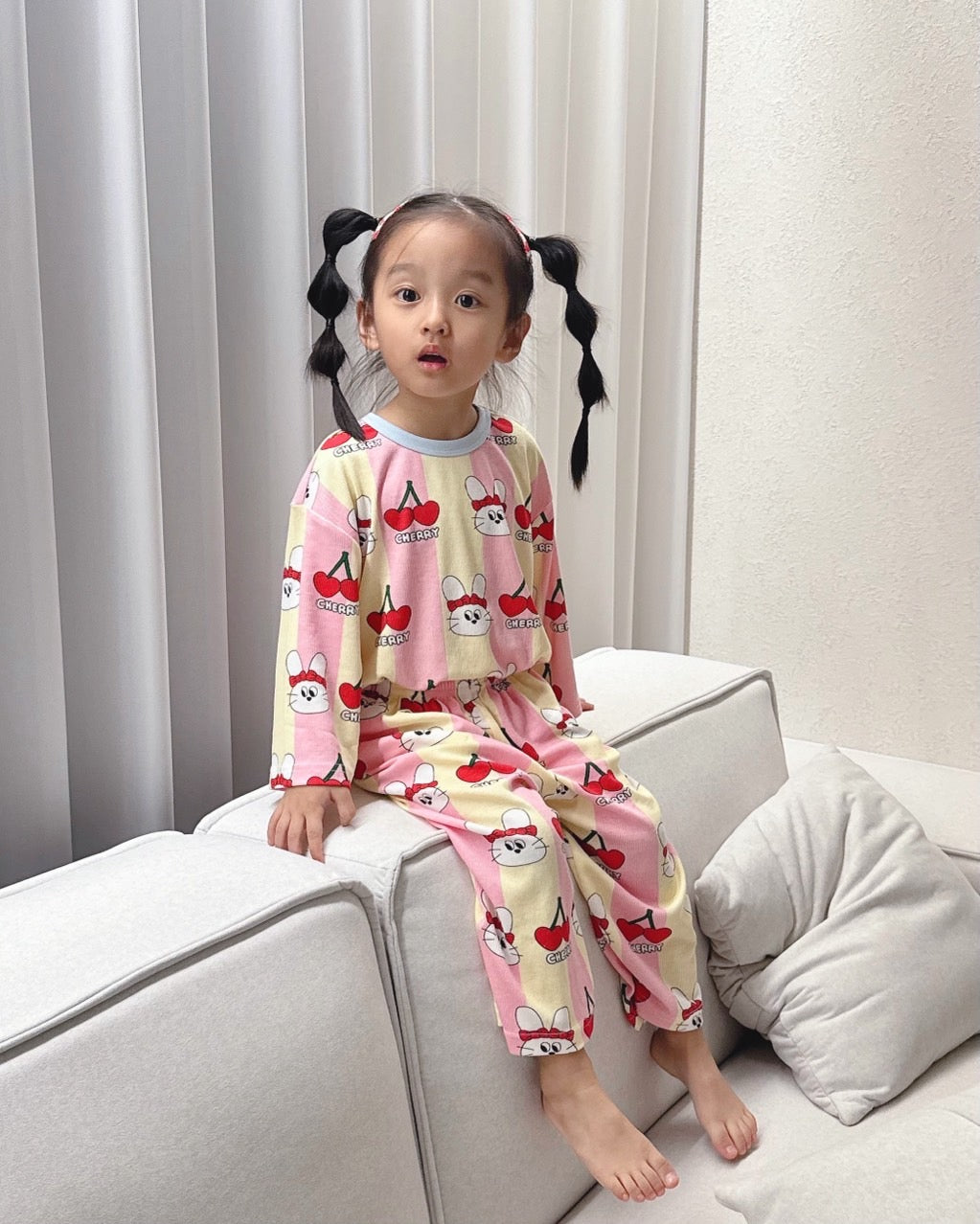 Bamboo Ribbed Loose-Fit Home Wear Set (Mom Couple)