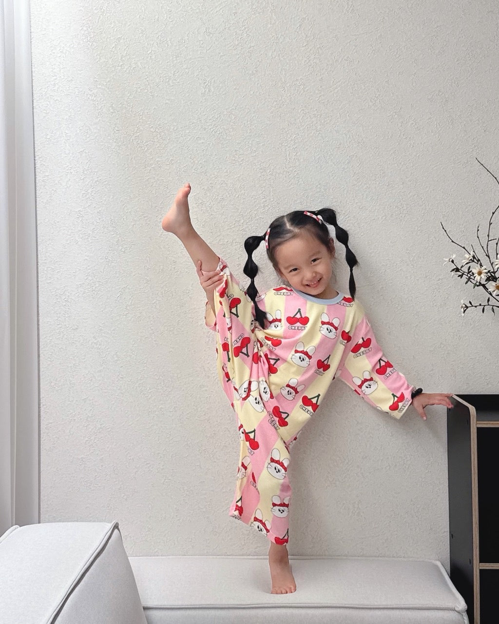 Bamboo Ribbed Loose-Fit Home Wear Set (Mom Couple)