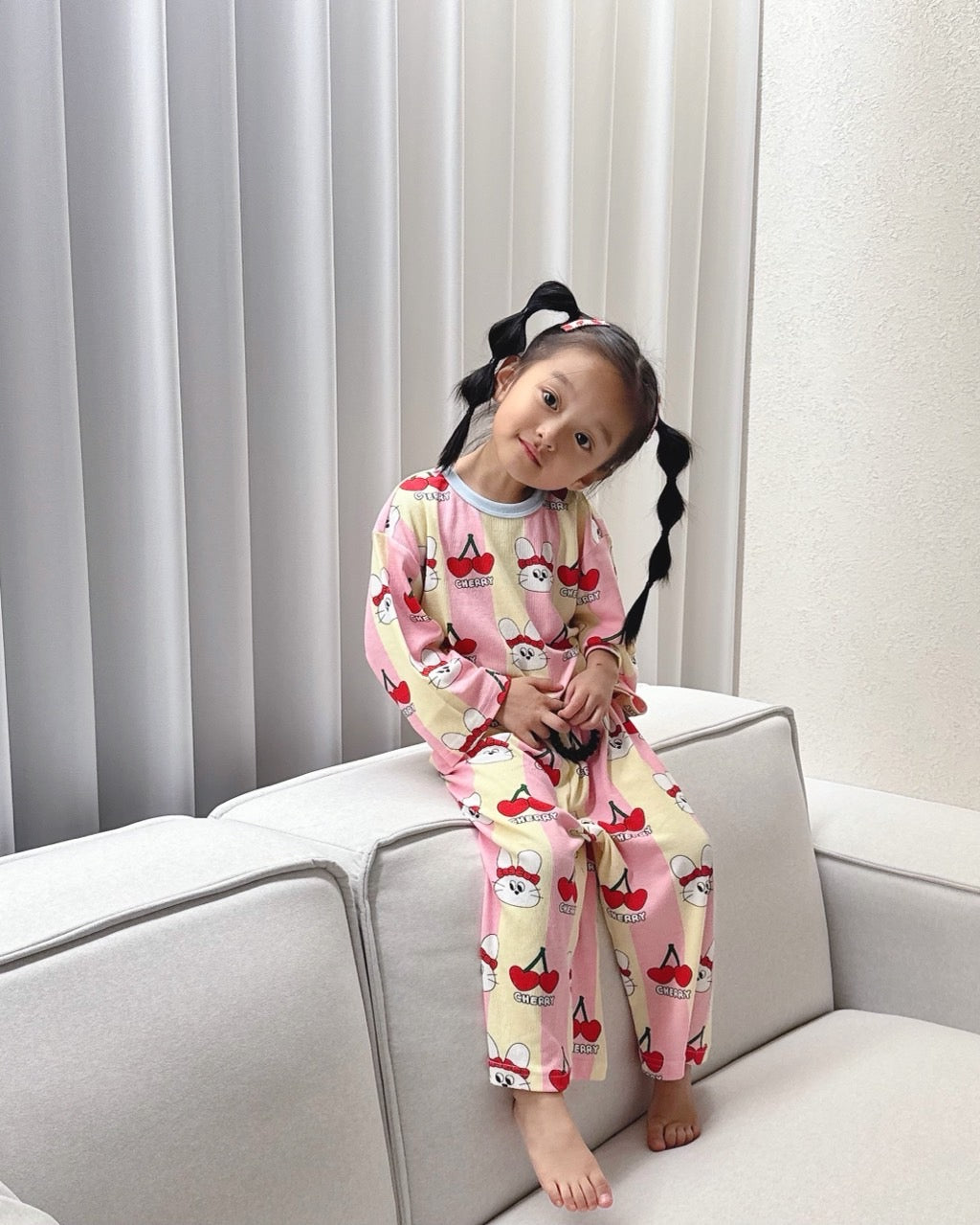 Bamboo Ribbed Loose-Fit Home Wear Set (Mom Couple)