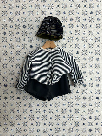 [PRE-ORDER] Line Dot Baby Cardigan