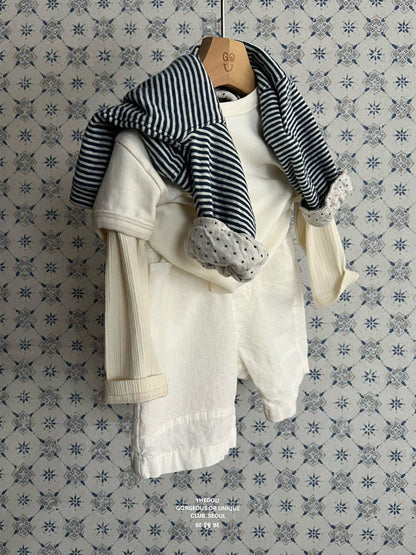 [PRE-ORDER] Line Dot Baby Cardigan