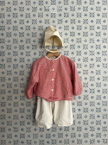 [PRE-ORDER] Line Dot Baby Cardigan