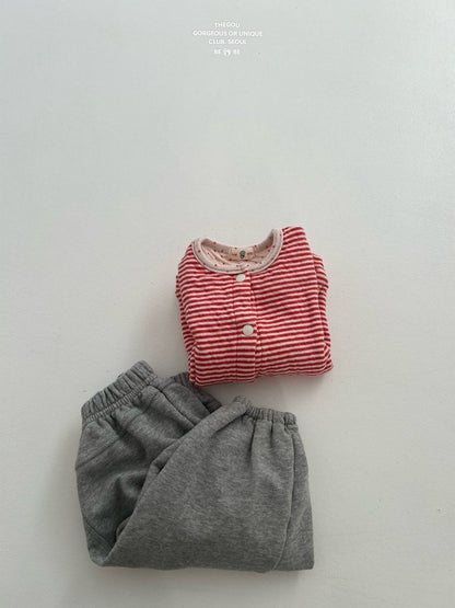 [PRE-ORDER] Line Dot Baby Cardigan