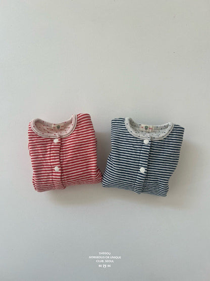[PRE-ORDER] Line Dot Baby Cardigan