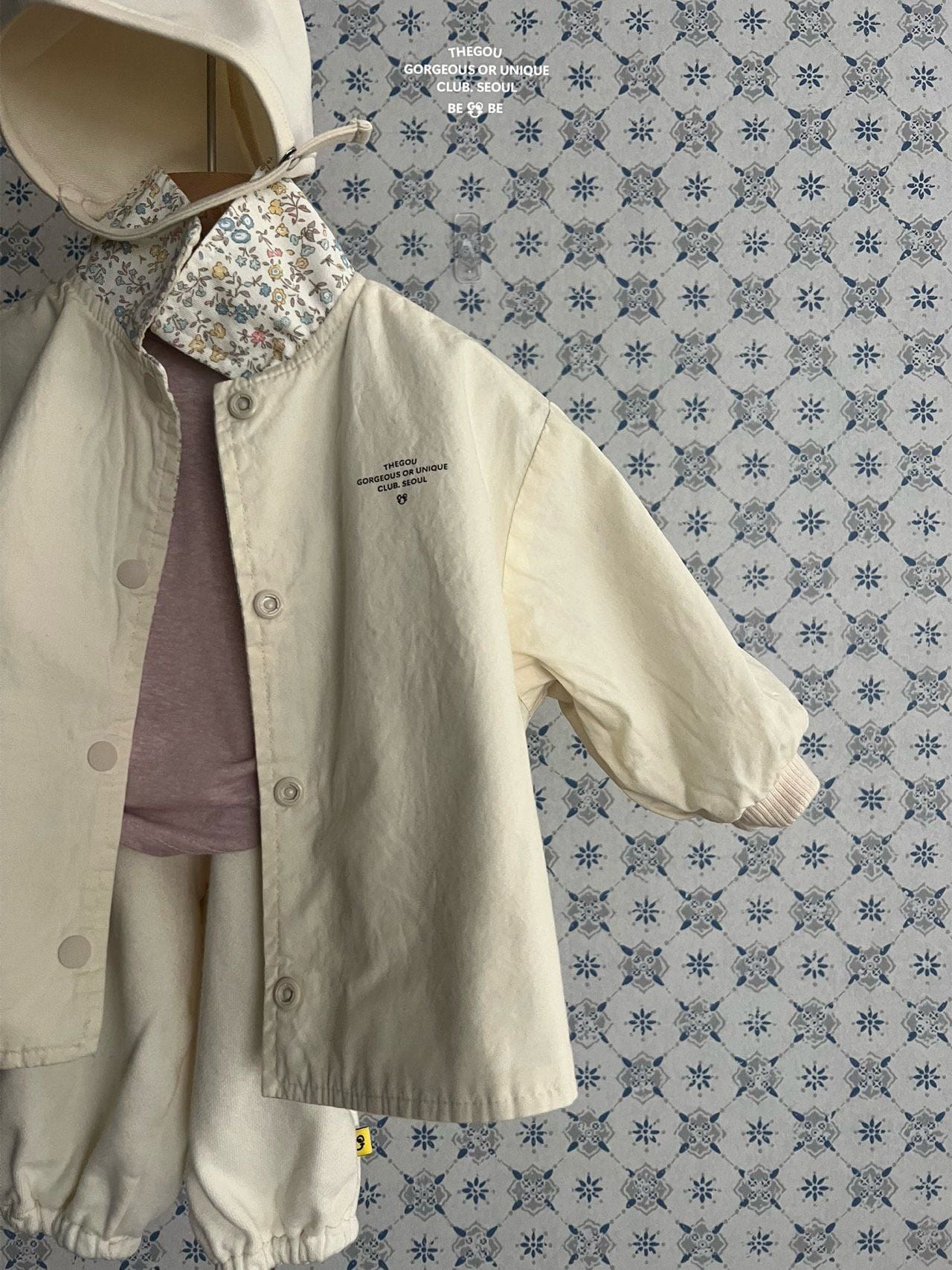 [PRE-ORDER] Pattern Reversible Baby Jacket