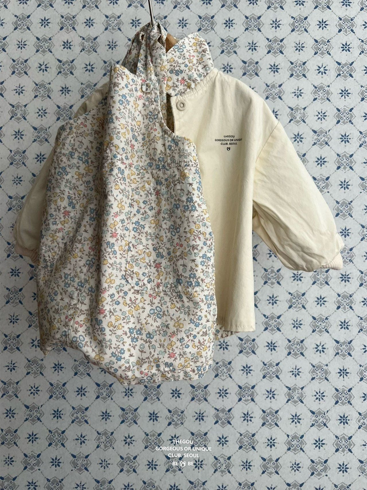 [PRE-ORDER] Pattern Reversible Baby Jacket