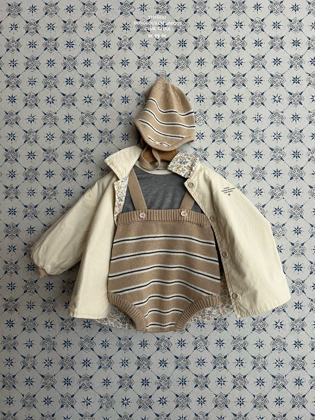 [PRE-ORDER] Pattern Reversible Baby Jacket