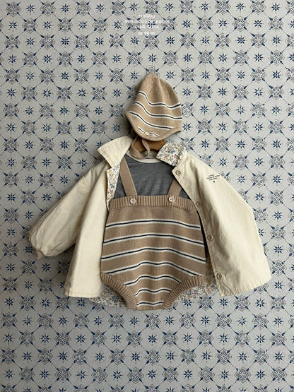 [PRE-ORDER] Pattern Reversible Baby Jacket