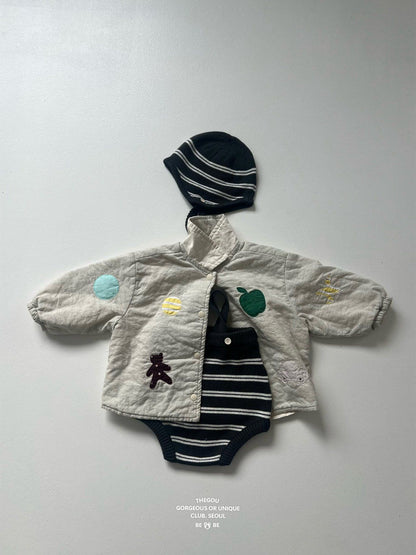 [PRE-ORDER] Cute Patch Baby Jumper
