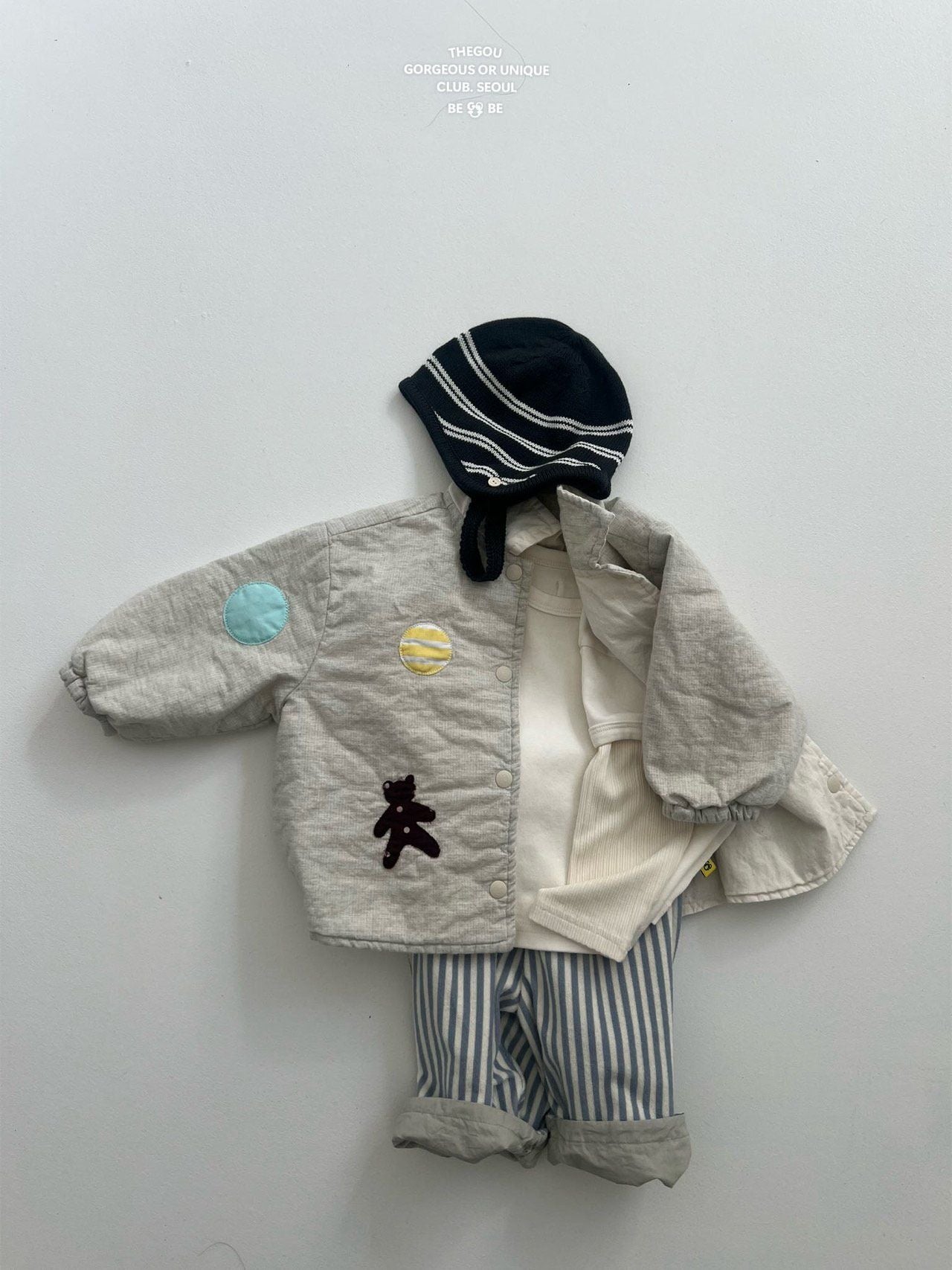 [PRE-ORDER] Cute Patch Baby Jumper
