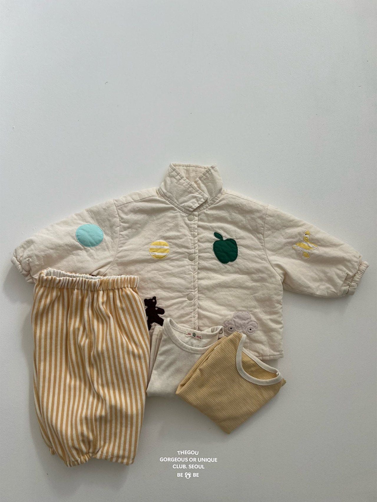 [PRE-ORDER] Cute Patch Baby Jumper