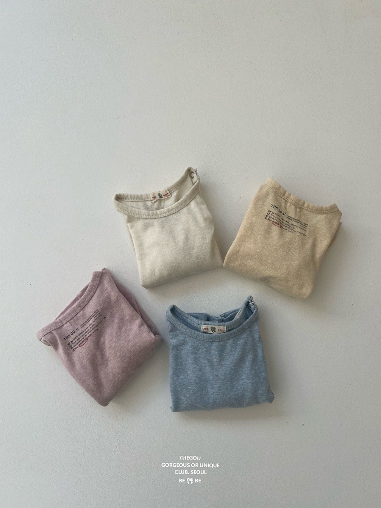 [PRE-ORDER] Gou Basic Baby T-Shirts